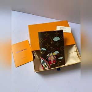 Louis Vuitton Monogram Leather Passport Cover